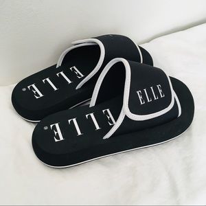 ELLE foam slippers slides
